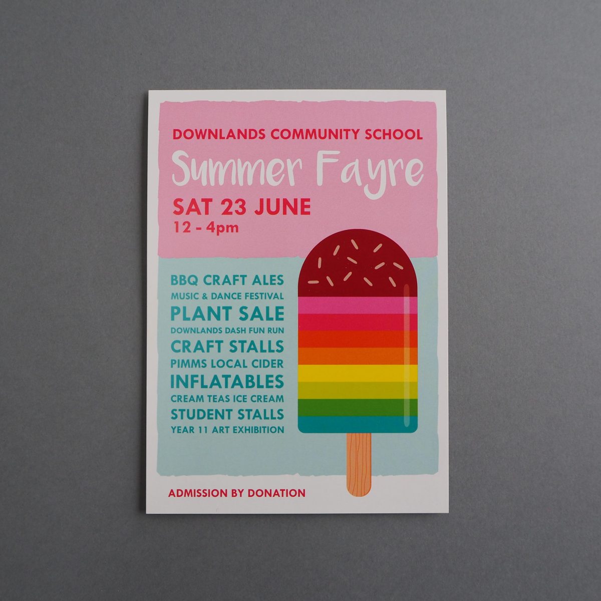 DSA Summer fayre leaflet