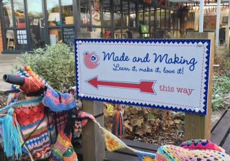 Made and Making signage